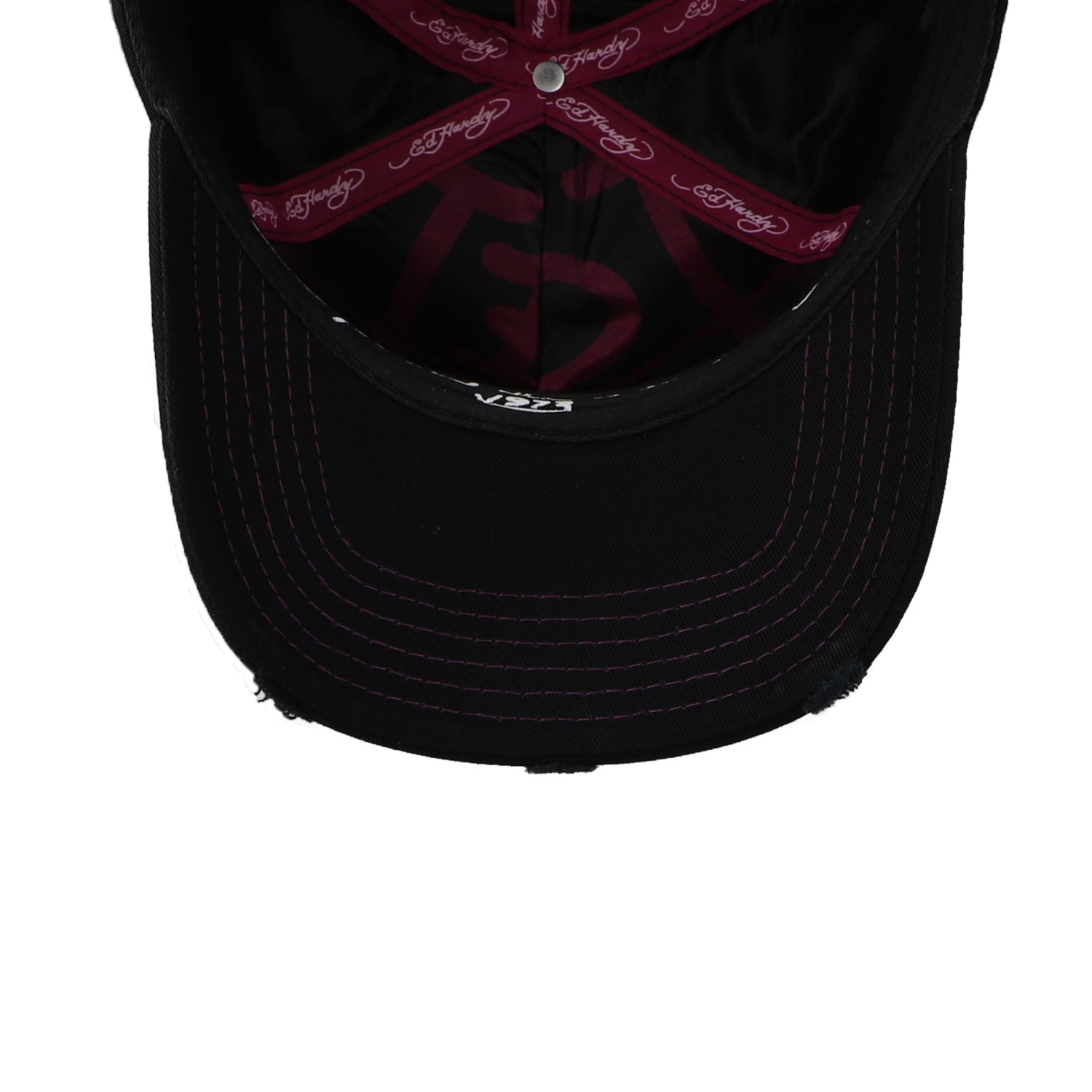 Gorra Ed Hardy Alive Aware Negro/Rosa
