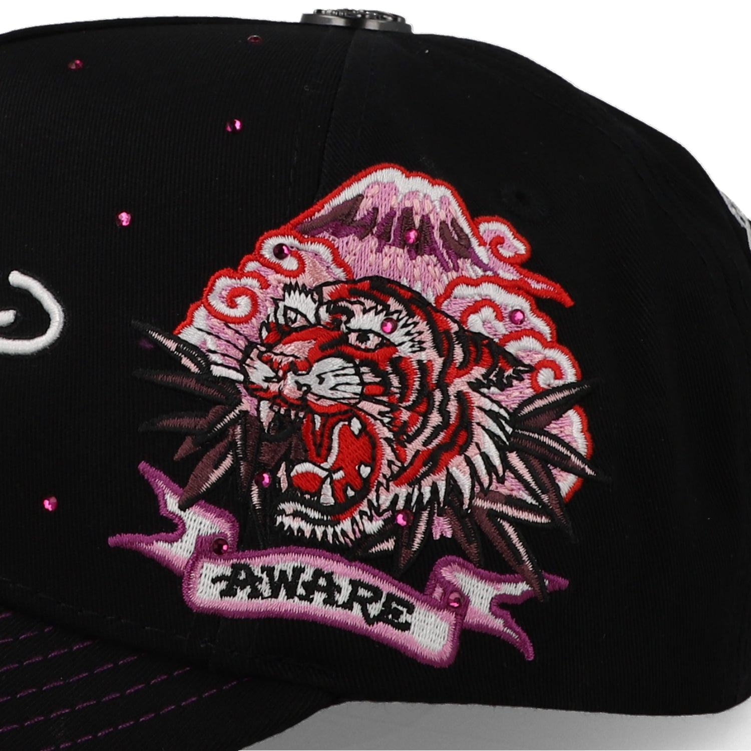 Gorra Ed Hardy Alive Aware Negro/Rosa
