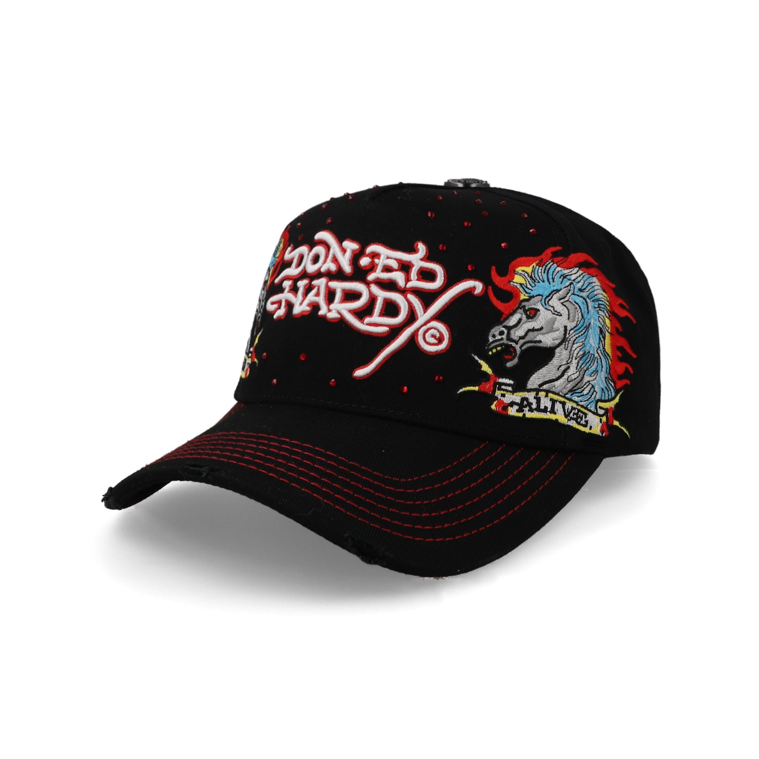 Gorra Ed Hardy Dead Alive Negra