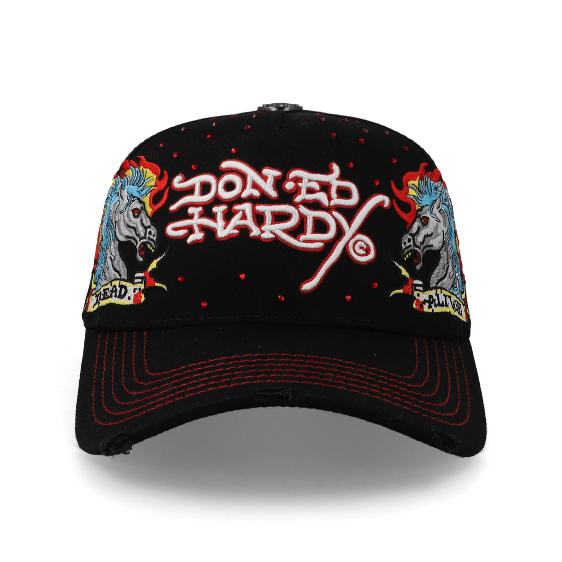 Gorra Ed Hardy Dead Alive Negra