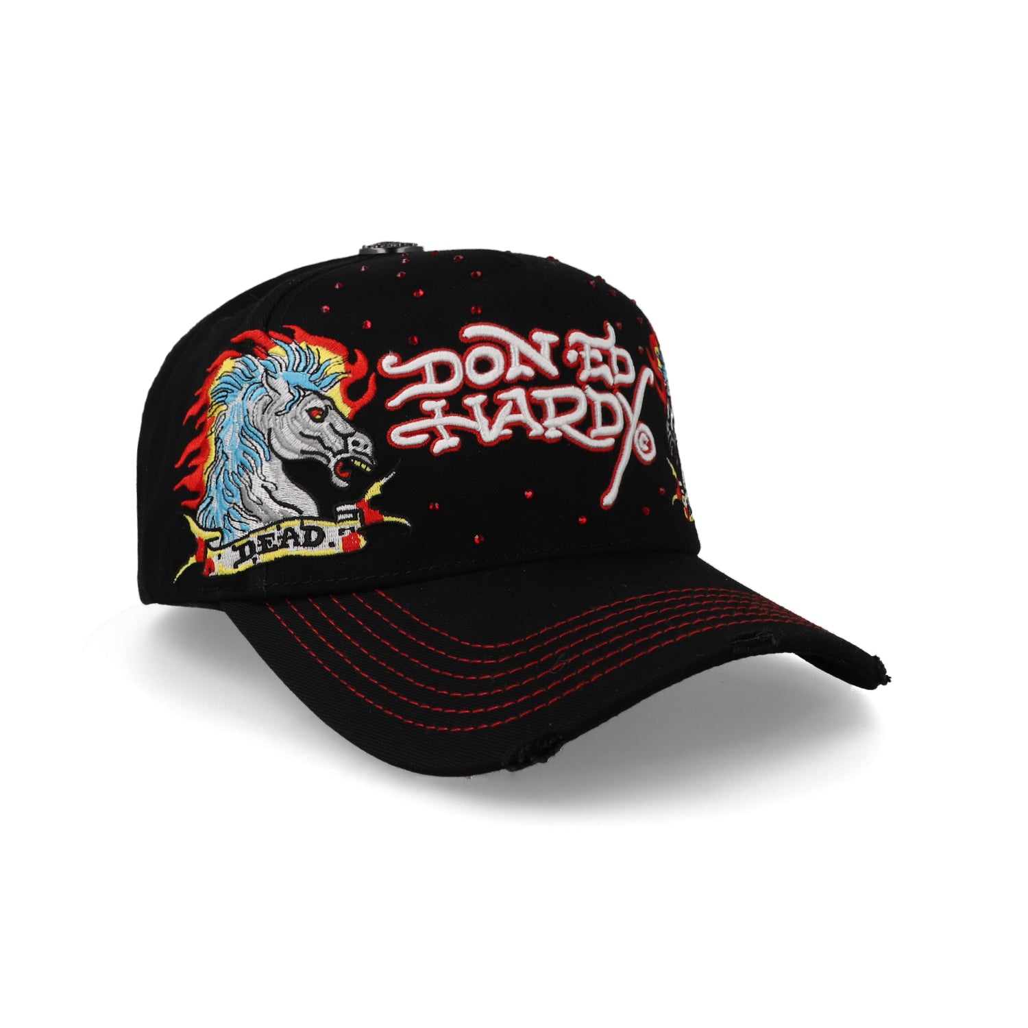 Gorra Ed Hardy Dead Alive Negra