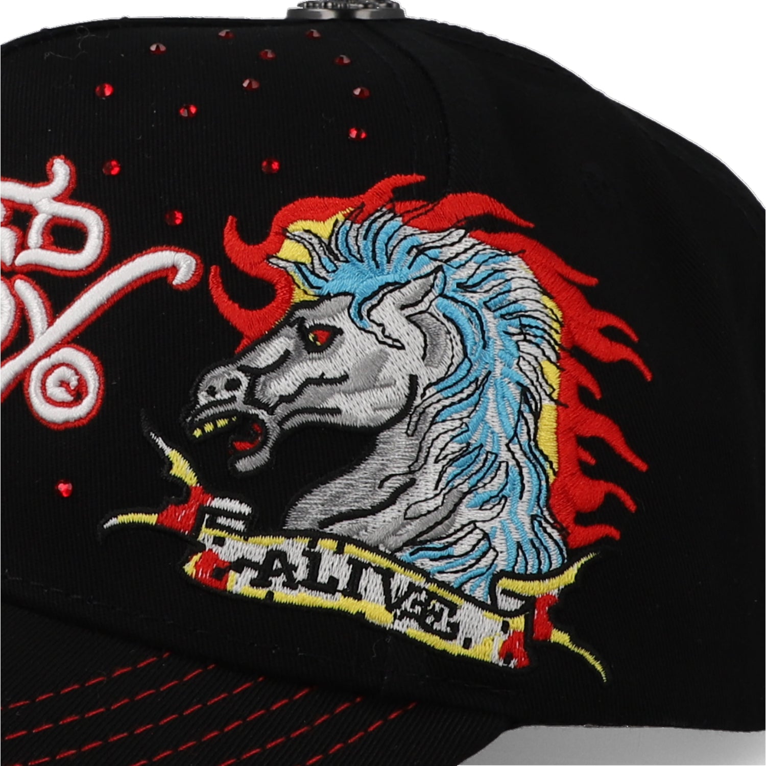 Gorra Ed Hardy Dead Alive Negra