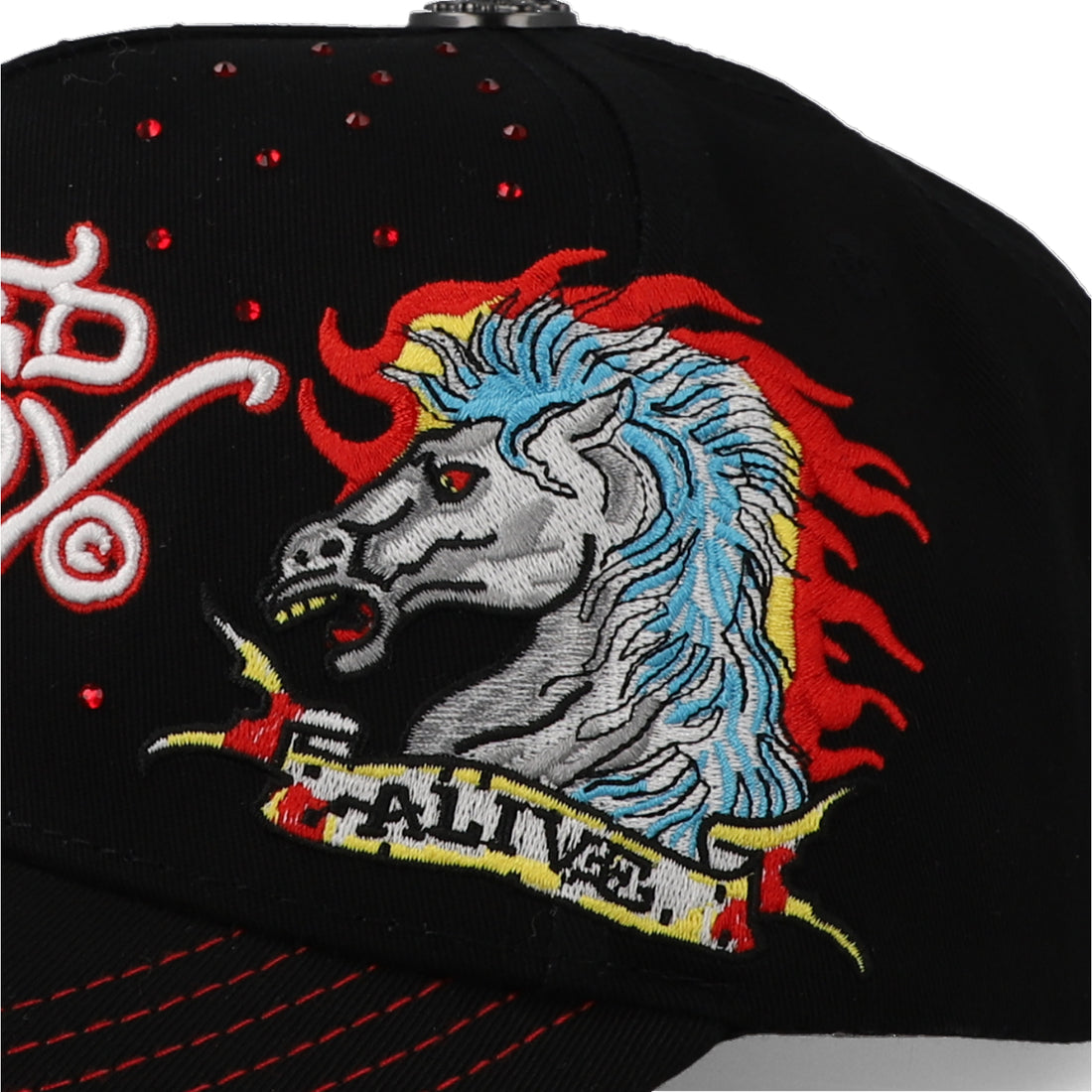 Gorra Ed Hardy Dead Alive Negra