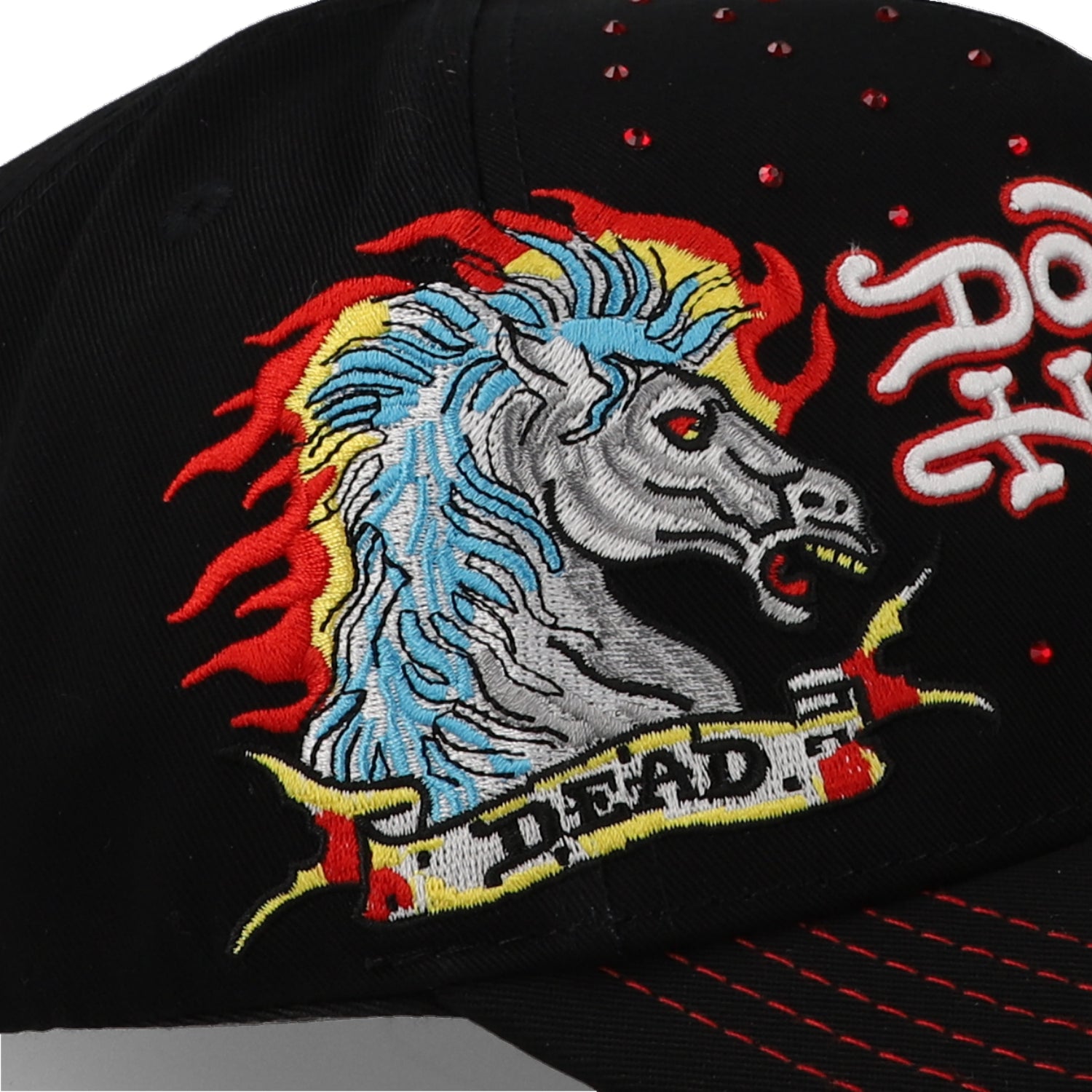Gorra Ed Hardy Dead Alive Negra