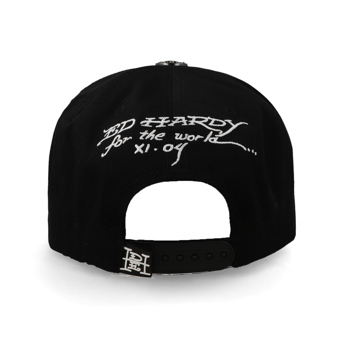 Gorra Ed Hardy Dead Alive Negro/Blanco