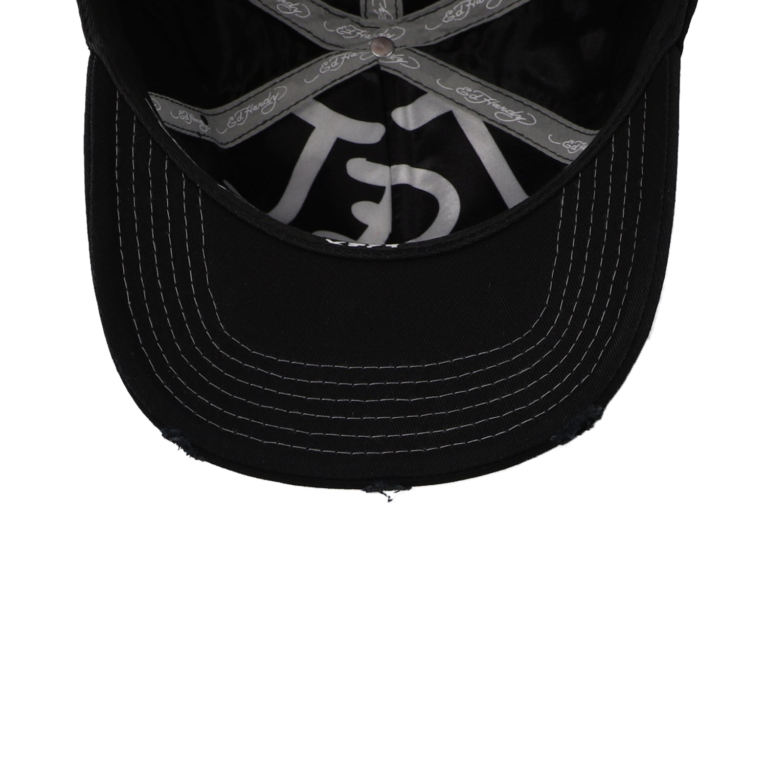 Gorra Ed Hardy Dead Alive Negro/Blanco