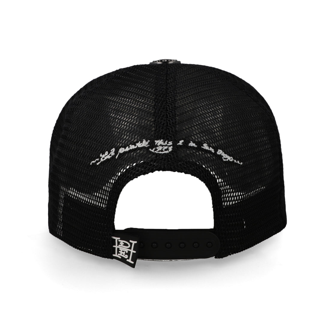 Gorra Ed Hardy Skull Bones Cross Trucker Negra