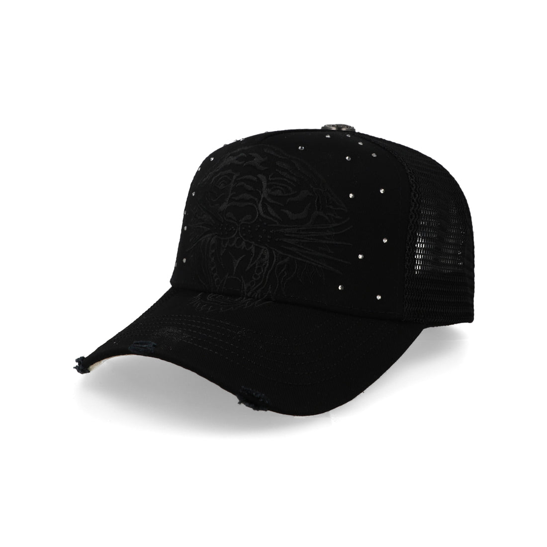 Gorra Ed Hardy Tiger Dark Trucker Negra