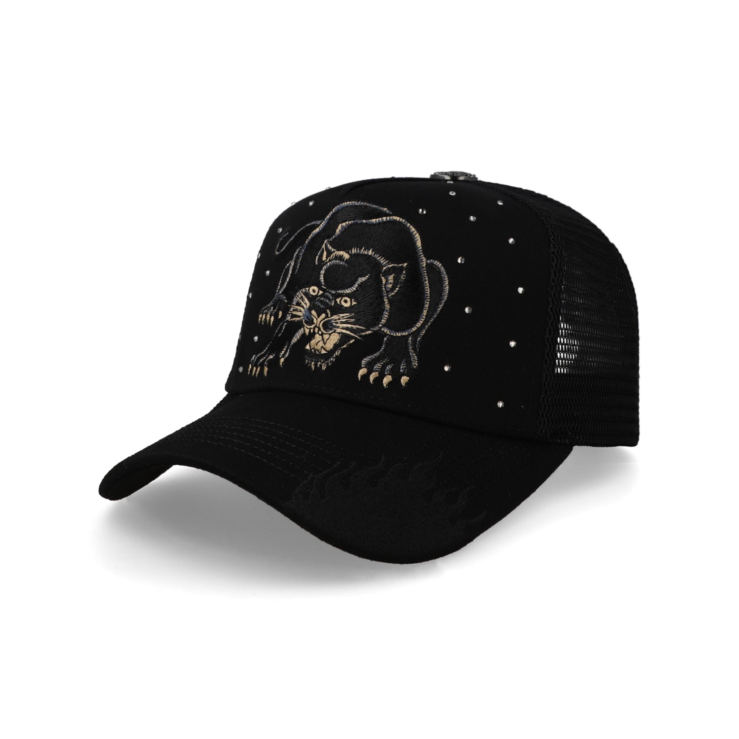 Gorra Ed Hardy Fire Panther Trucker Negra