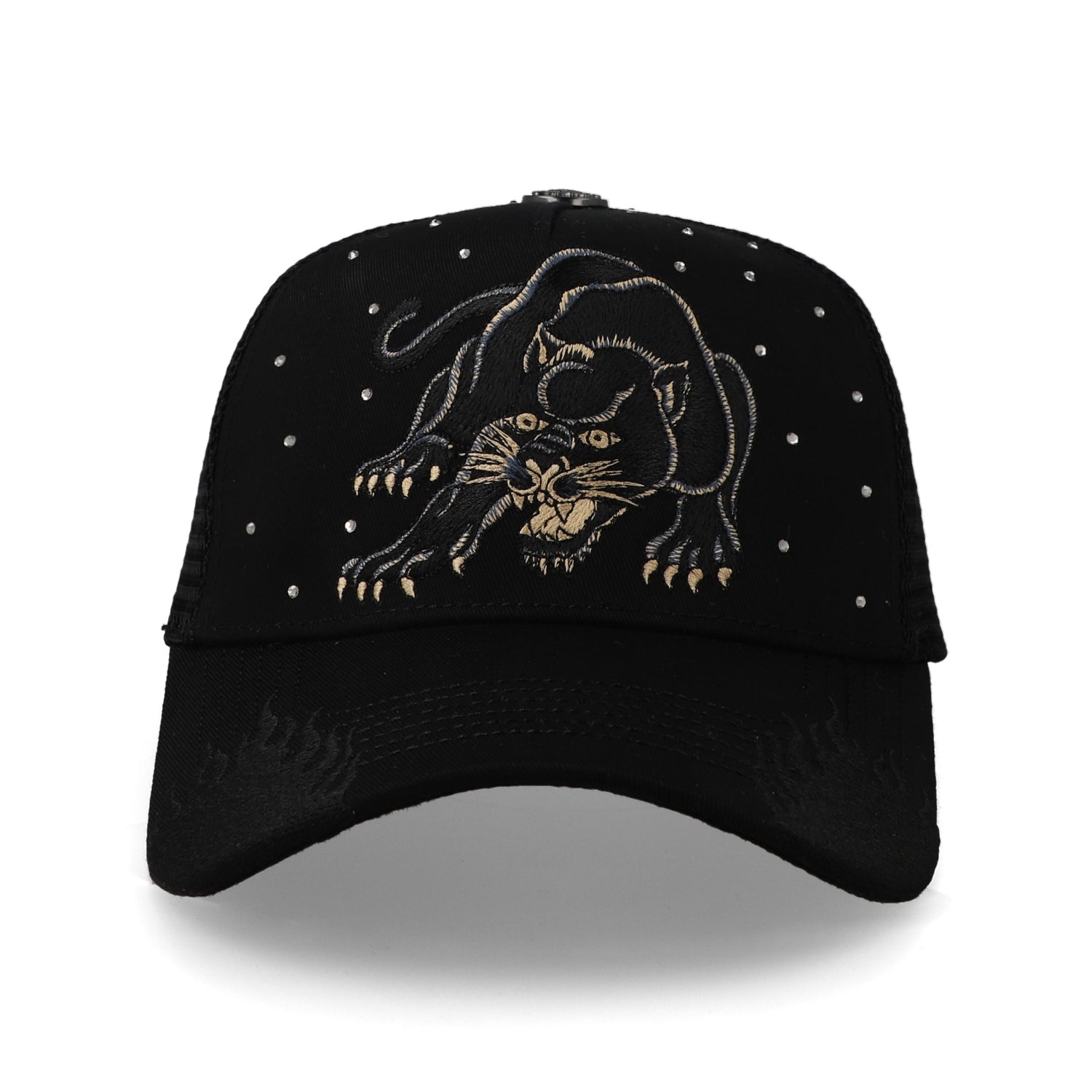 Gorra Ed Hardy Fire Panther Trucker Negra