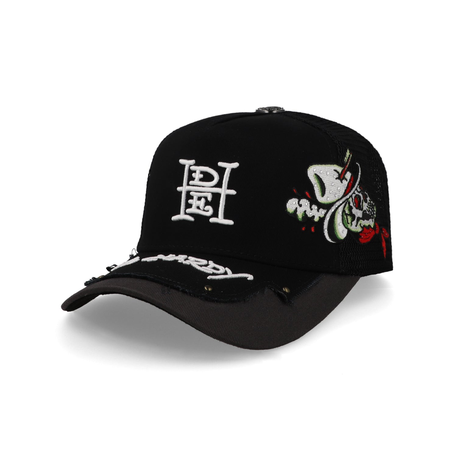 Gorra Ed Hardy Cowboy Hardy Trucker Negra