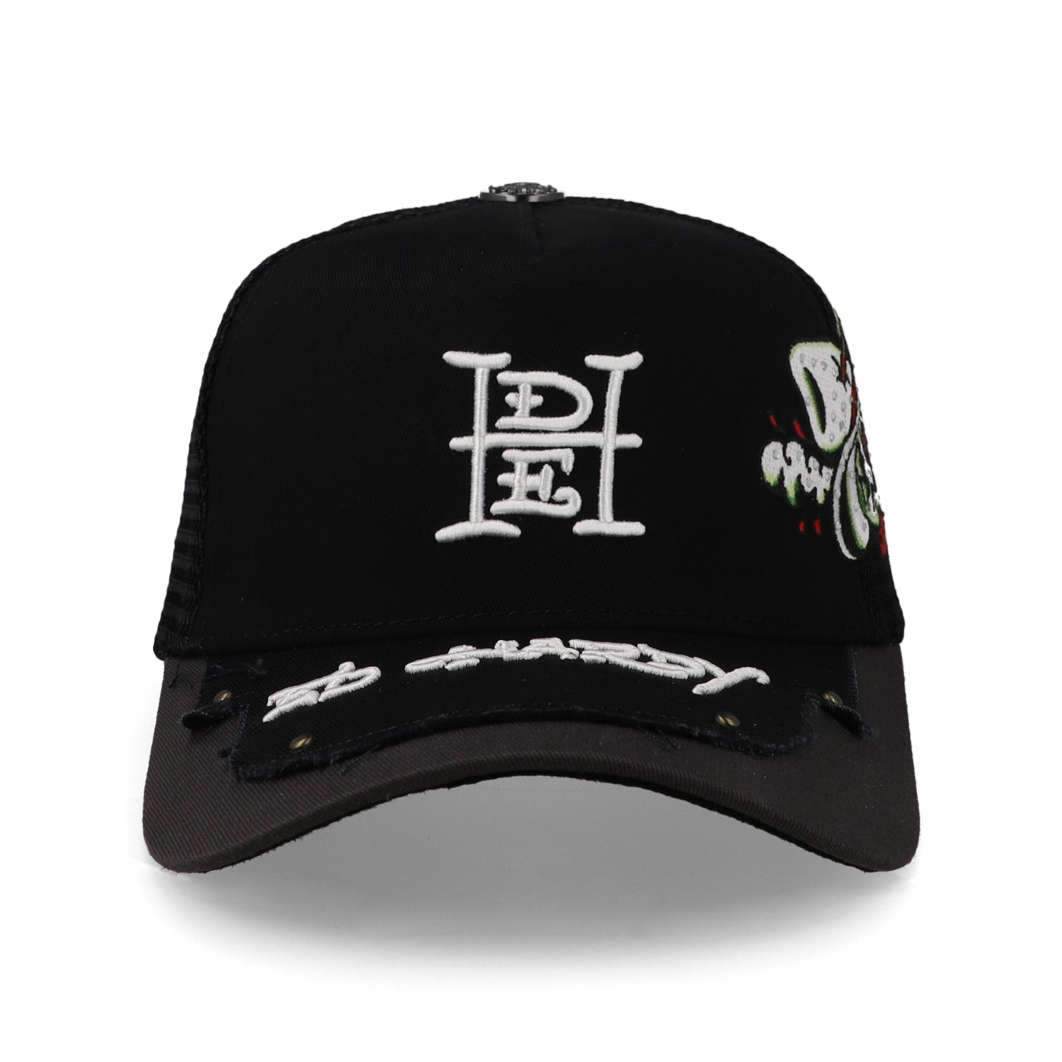 Gorra Ed Hardy Cowboy Hardy Trucker Negra
