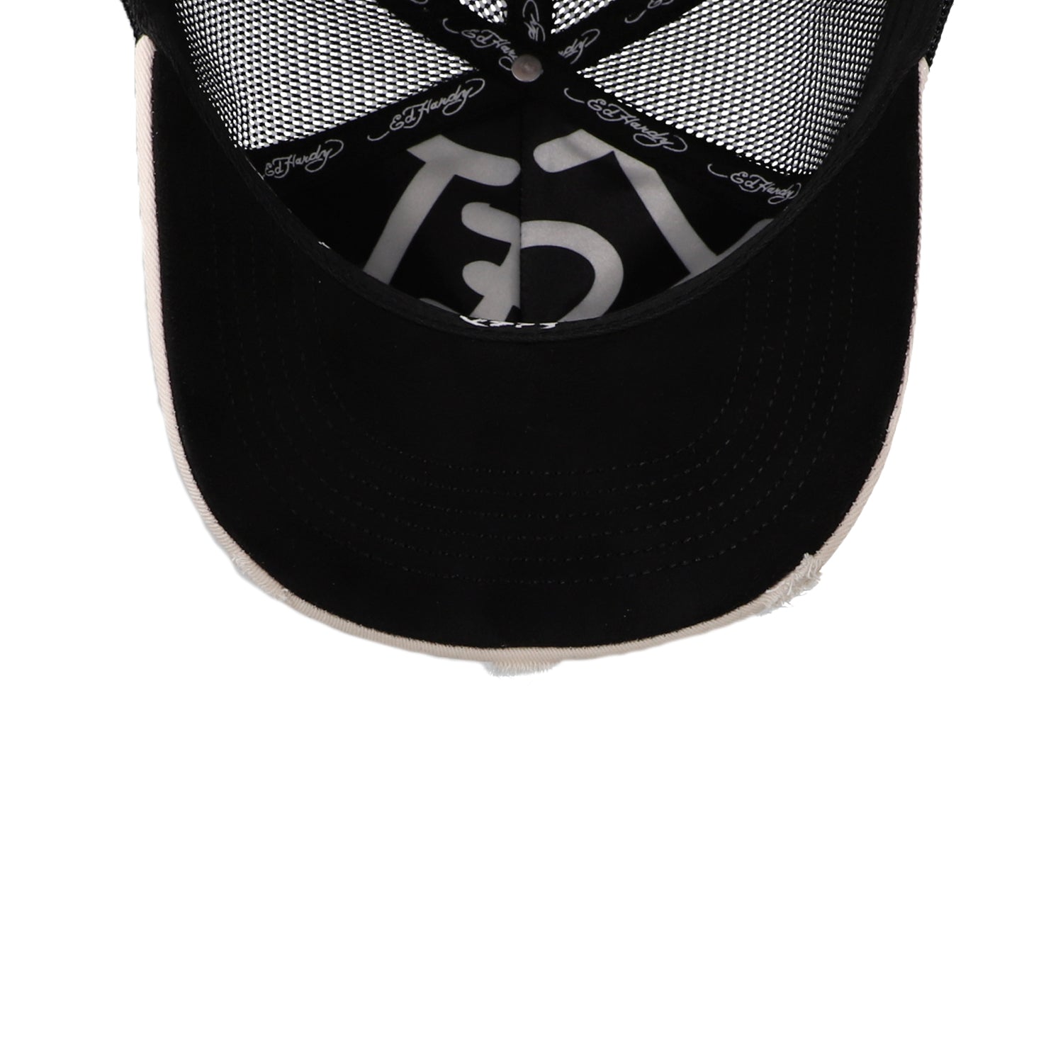 Gorra Ed Hardy Panther Love Trucker Crema