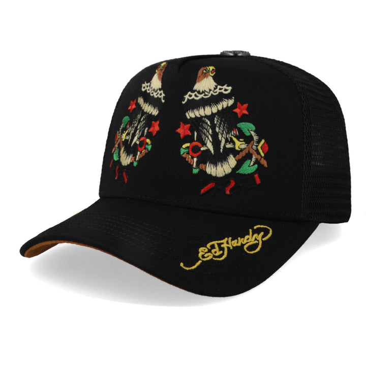 Gorra Ed Hardy Mirror Eagles Negro