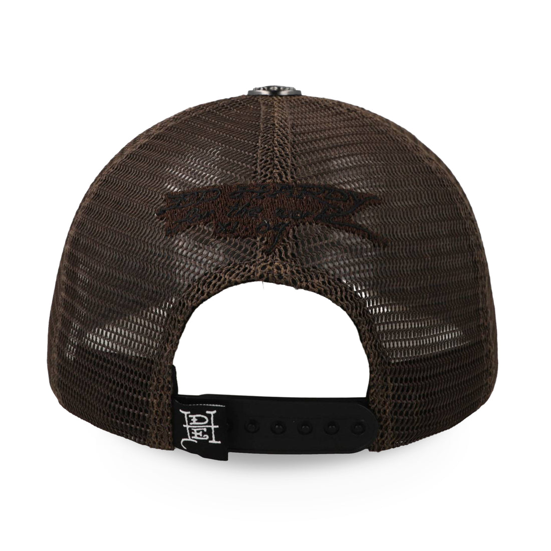 Gorra Ed Hardy Skull On Fire With Diamonds Café