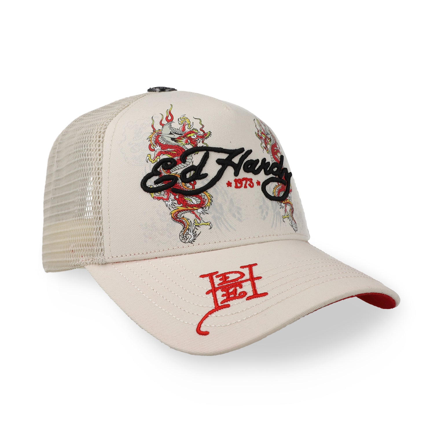 Gorra Ed Hardy Dragon Hueso