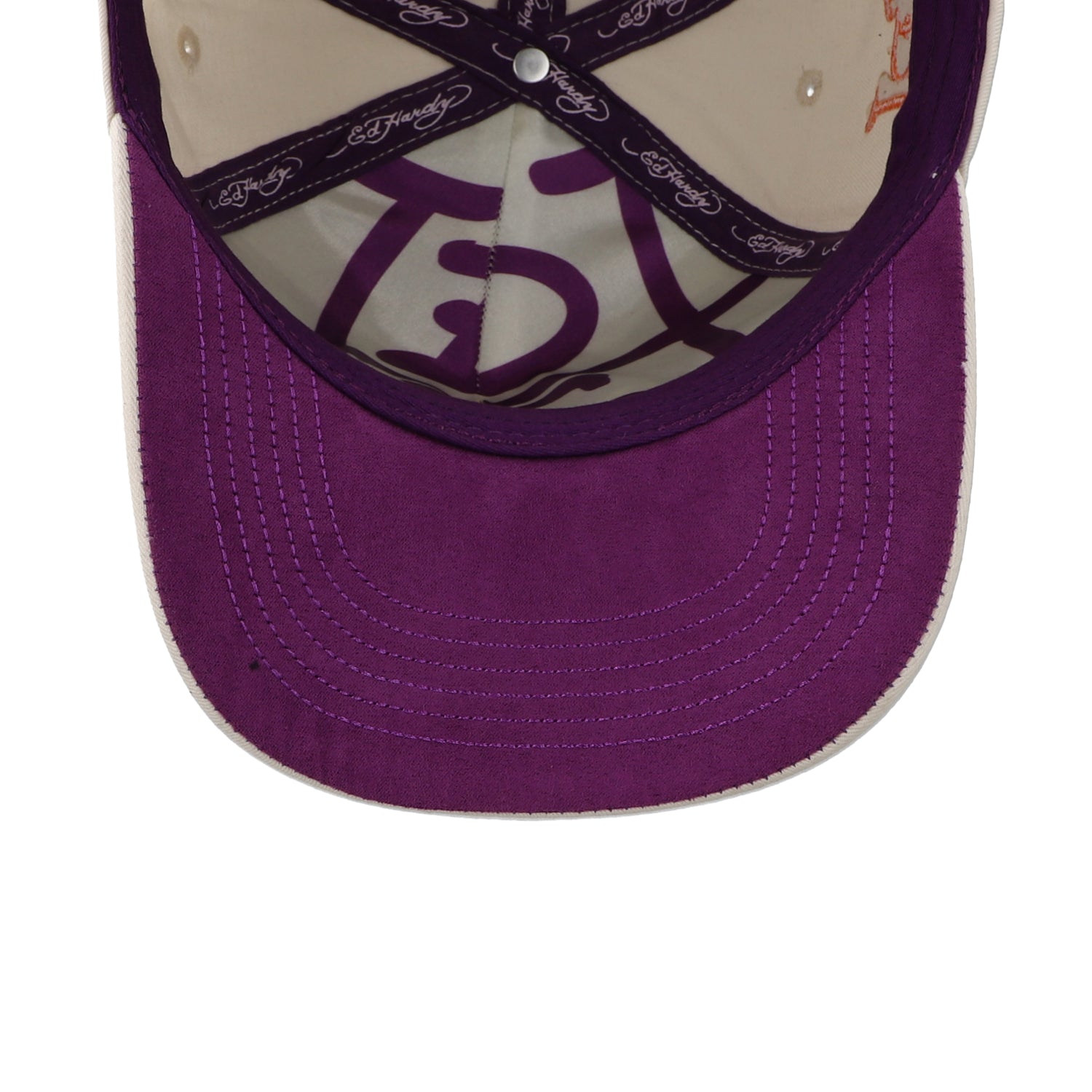 Gorra Ed Hardy Eagle Heart Hueso