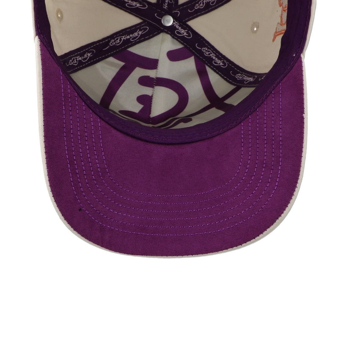 Gorra Ed Hardy Eagle Heart Hueso