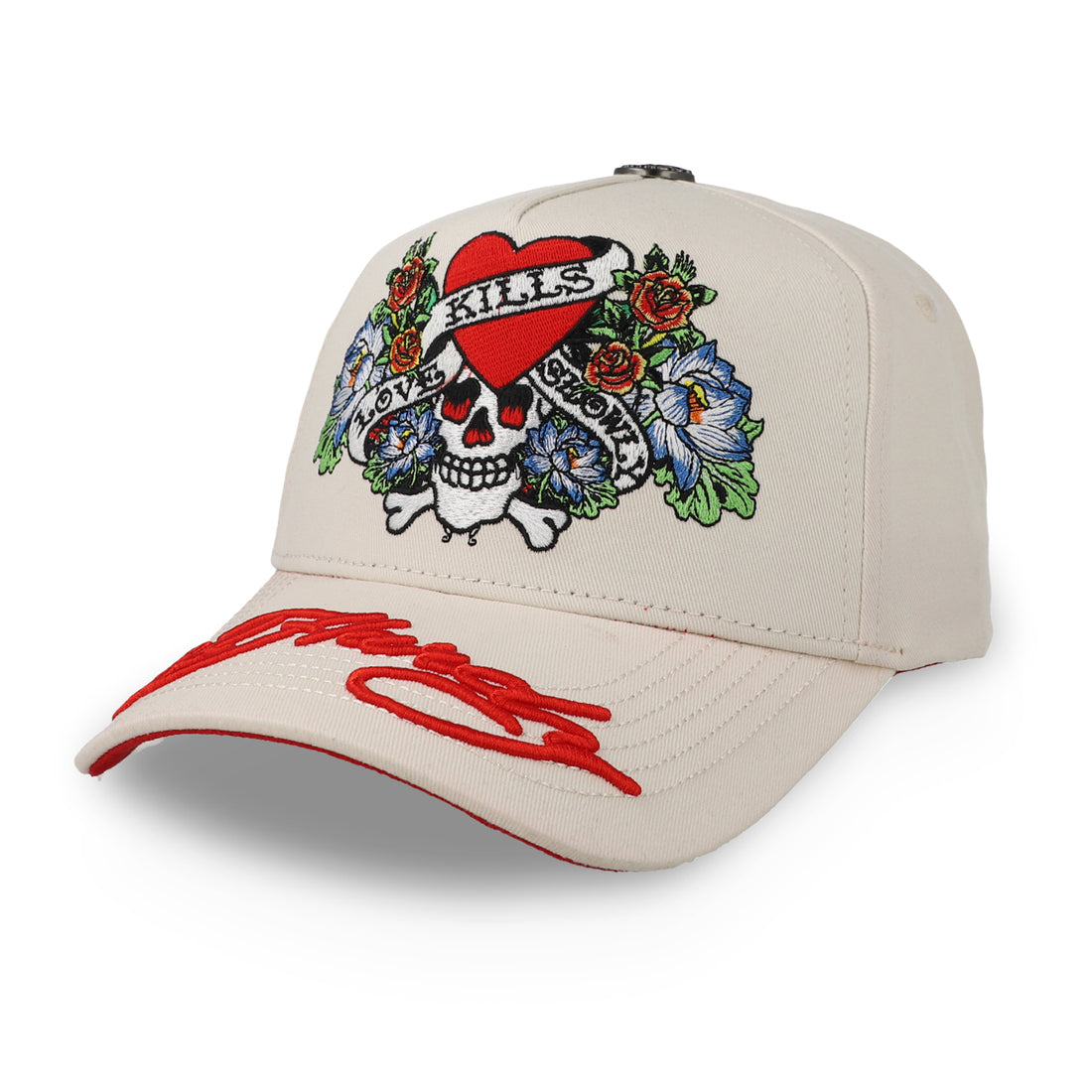 Gorra Ed Hardy Love Kills Hueso