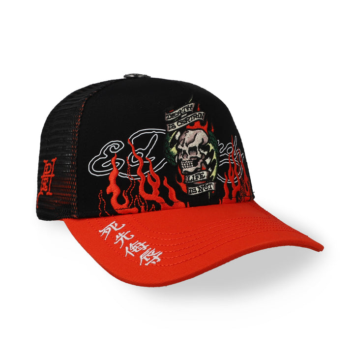 Gorra Ed Hardy Kanji Naranja