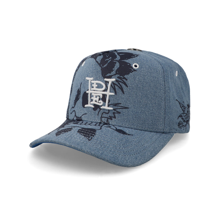 Gorra Ed Hardy Skull Fire And Pocket Azul