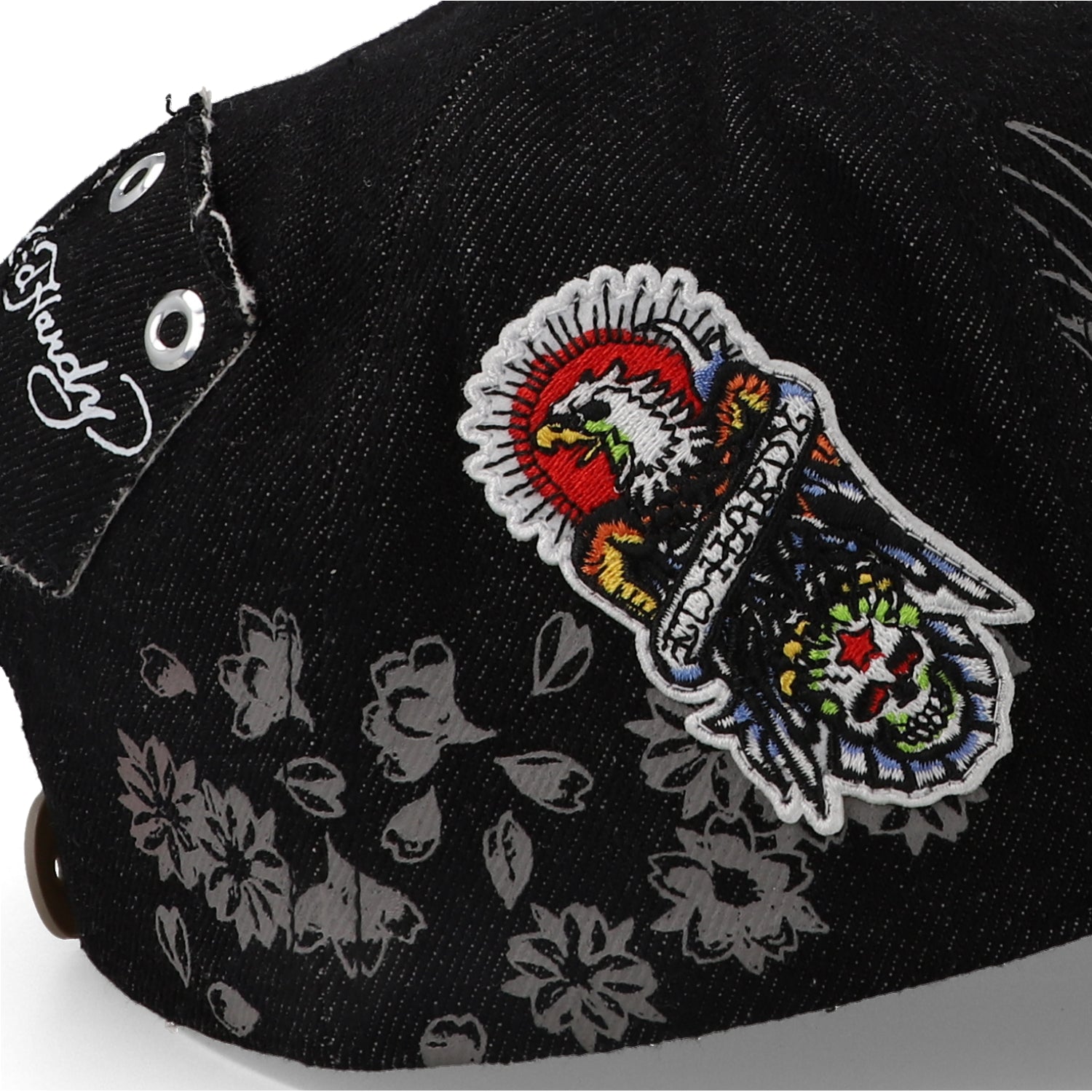 Gorra Ed Hardy Brave Hearts Stay True Negro