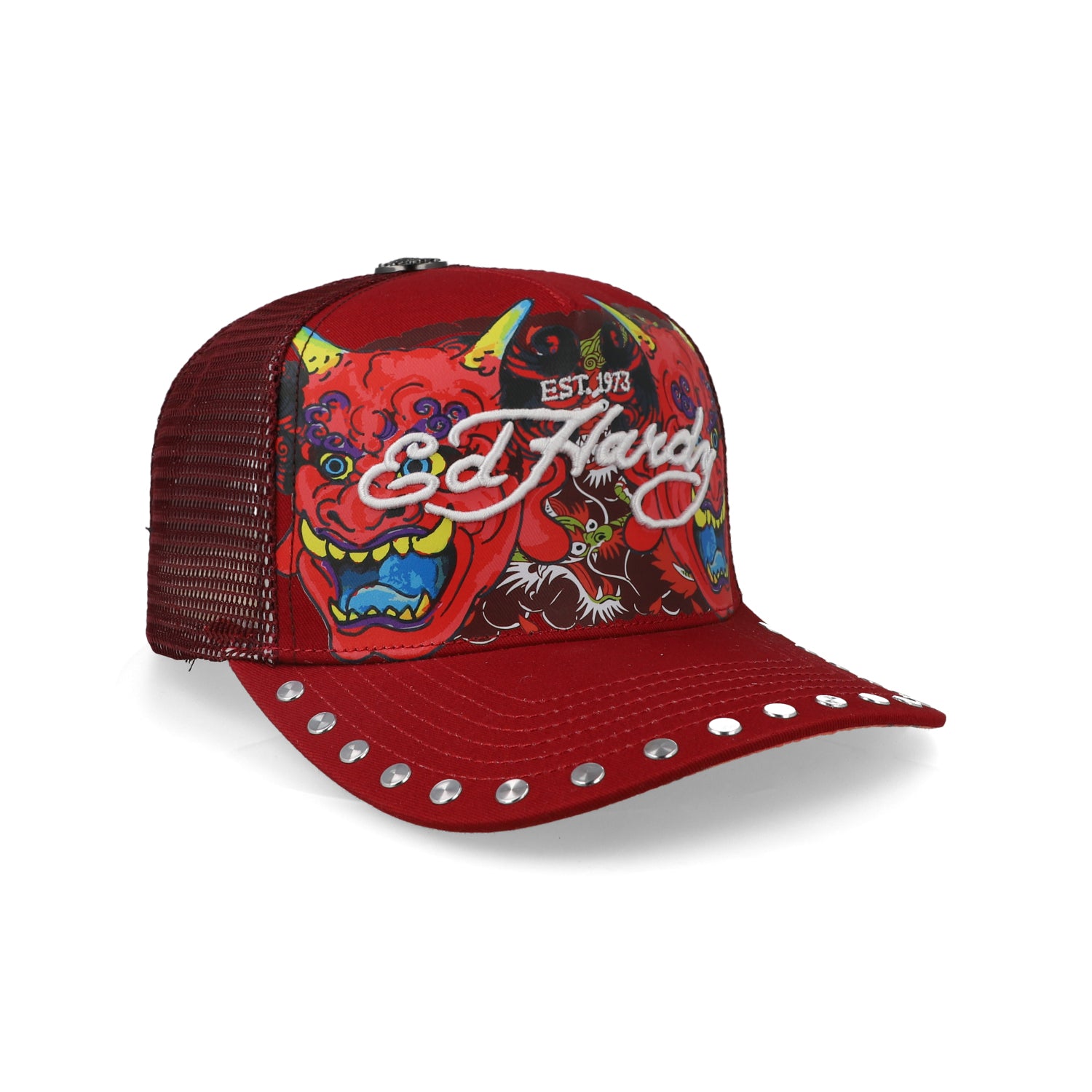 Gorra Ed Hardy For The World Hannya Rojo