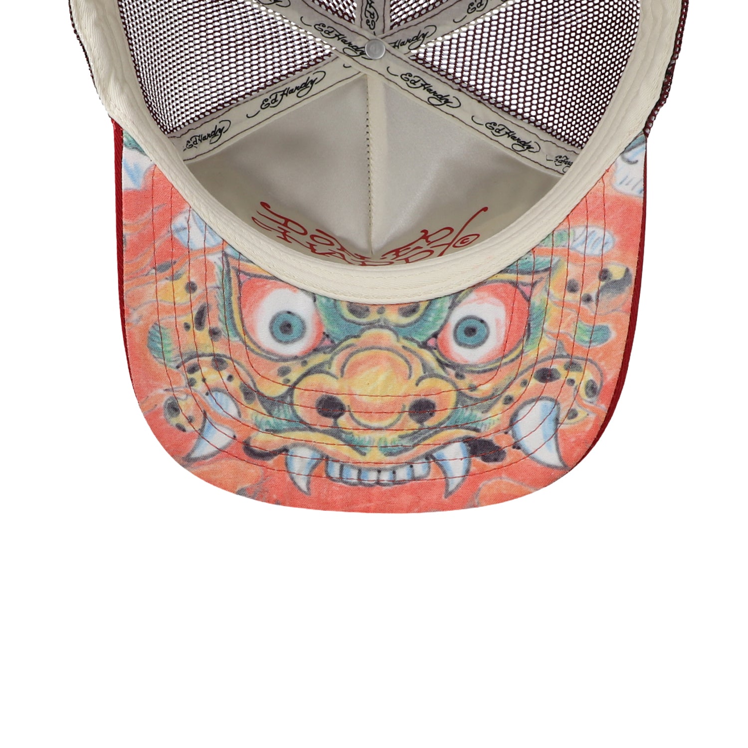 Gorra Ed Hardy For The World Hannya Rojo