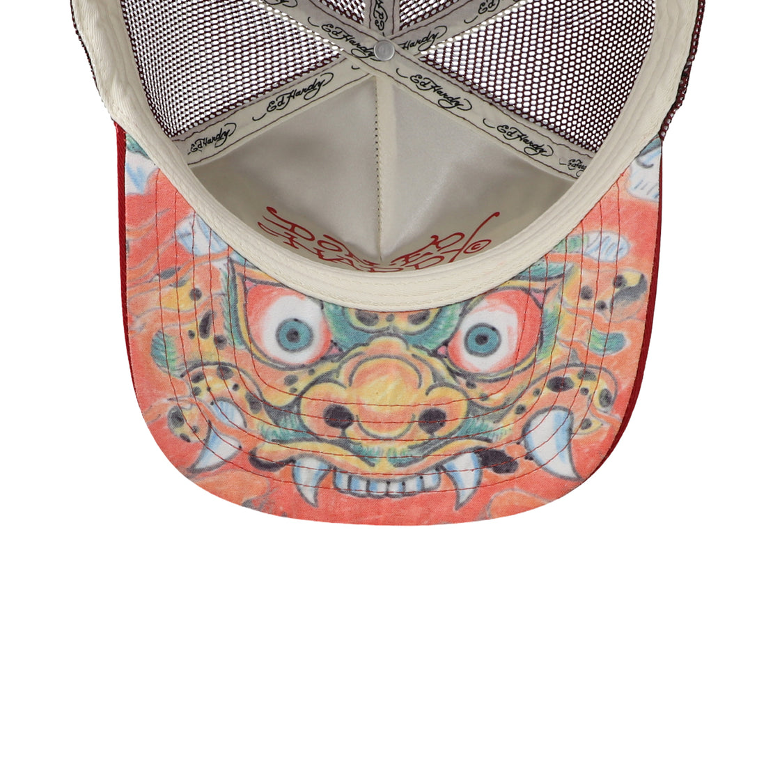 Gorra Ed Hardy For The World Hannya Rojo