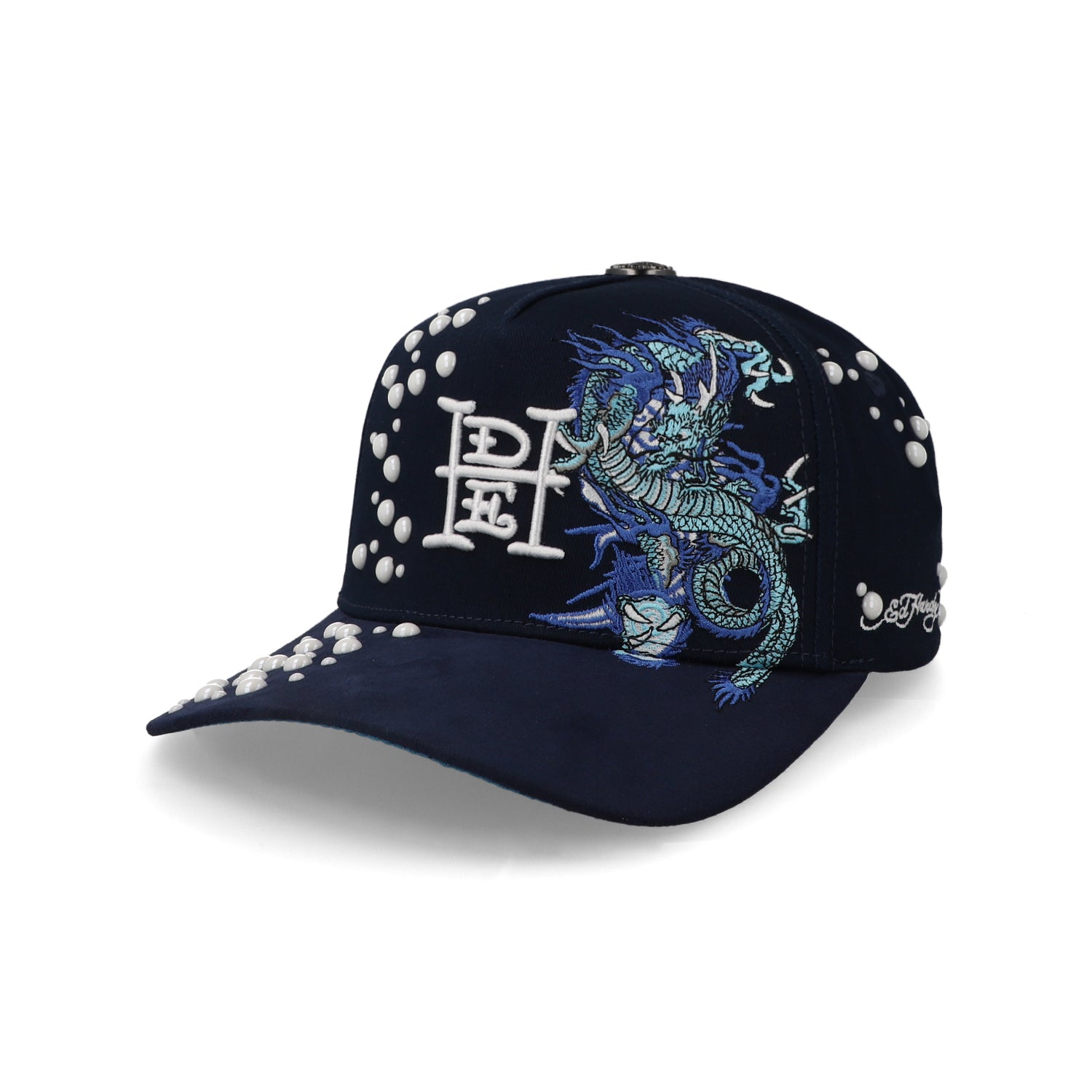 Gorra Ed Hardy Dragon And Pearls Azul