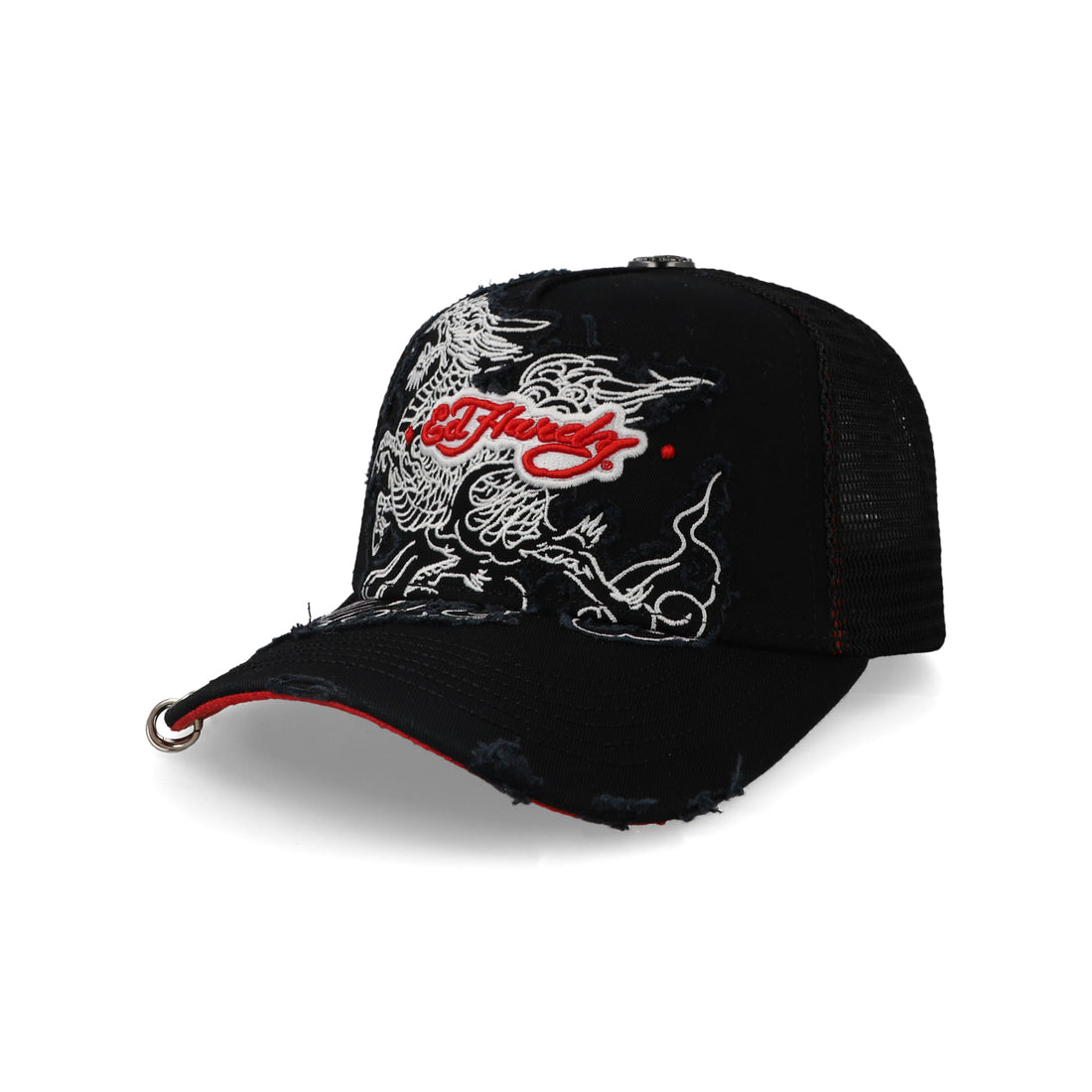 Gorra Ed Hardy Dragon And Piercings Negro