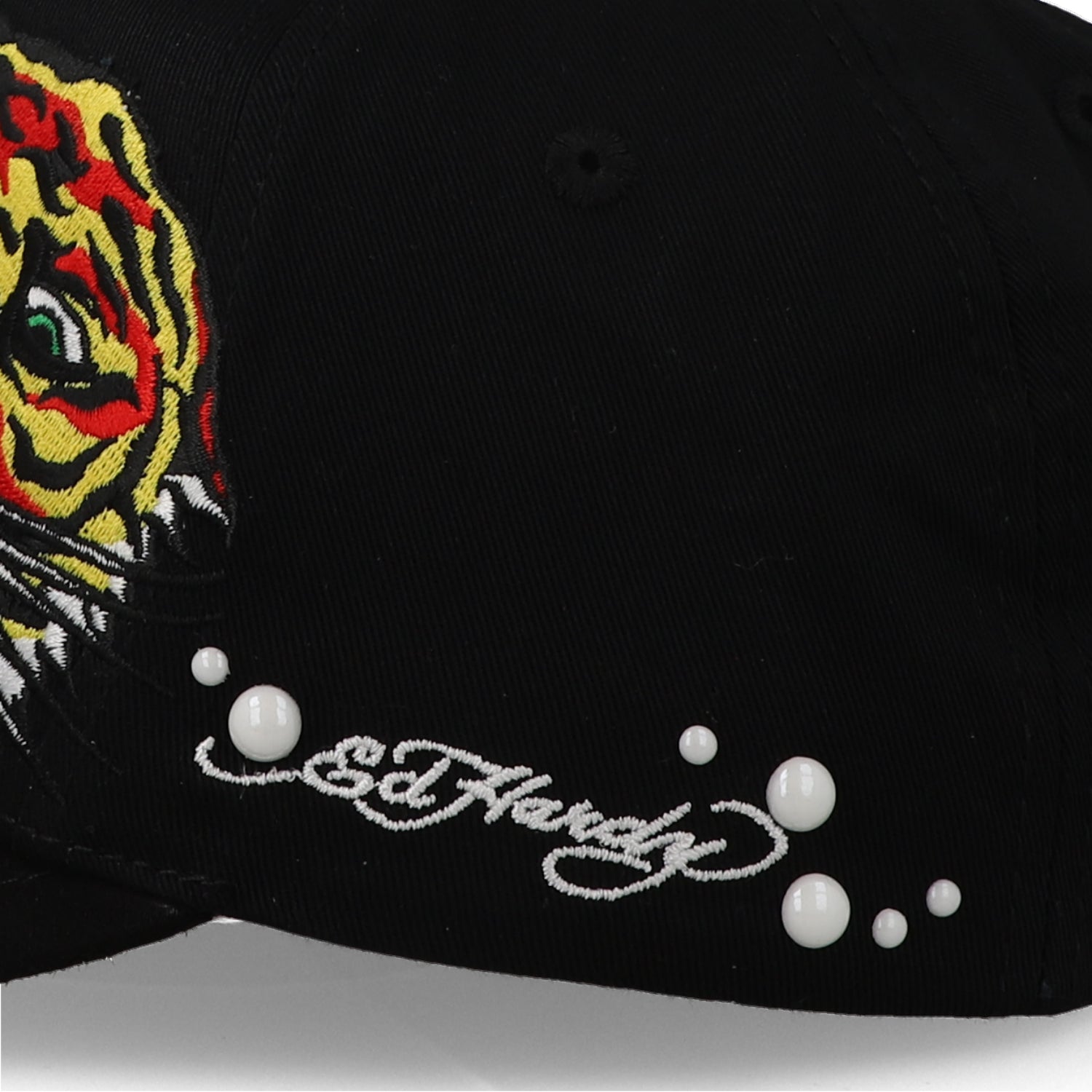 Gorra Ed Hardy Tiger And Pearls Negro
