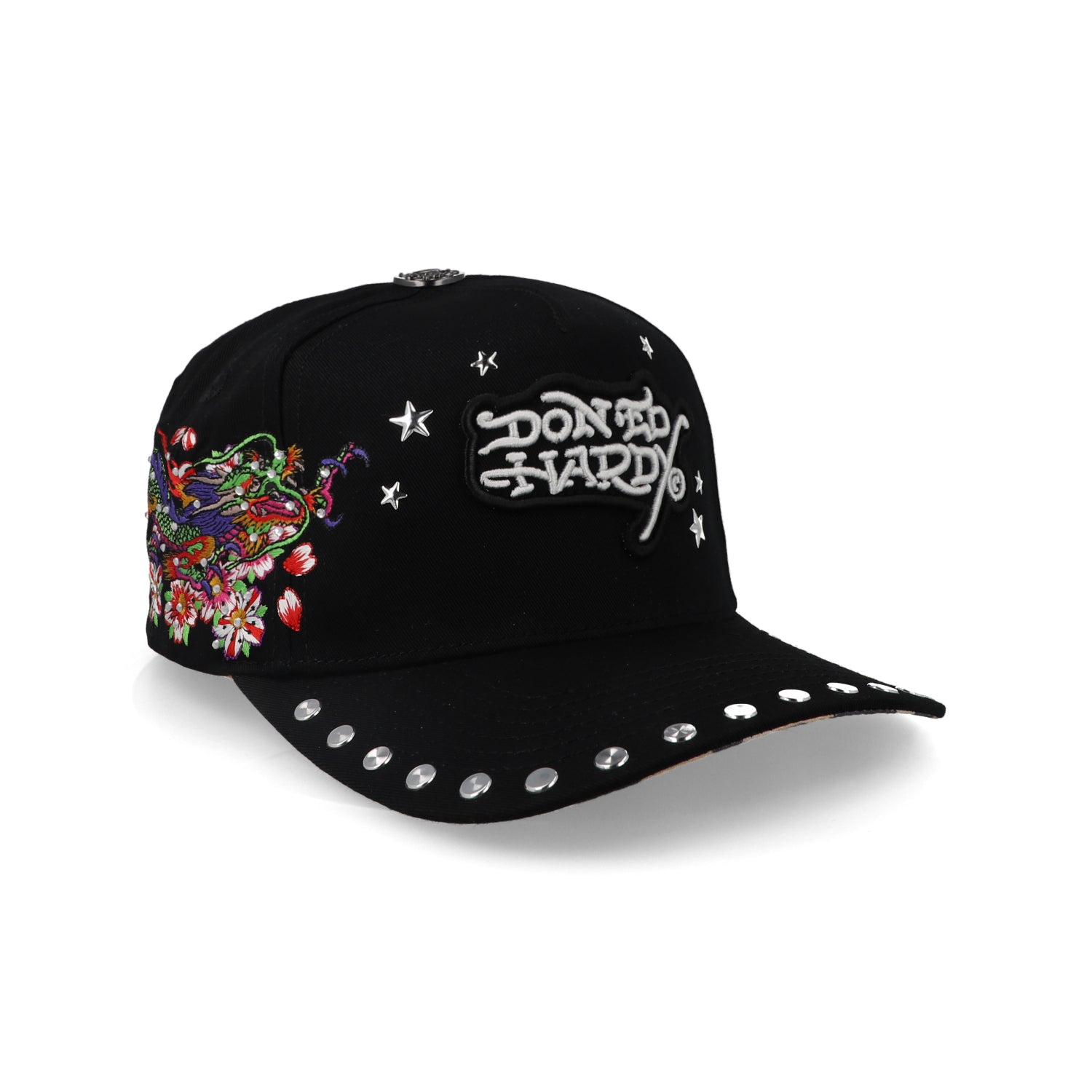 Gorra Ed Hardy Don Dragon And Stars Negro