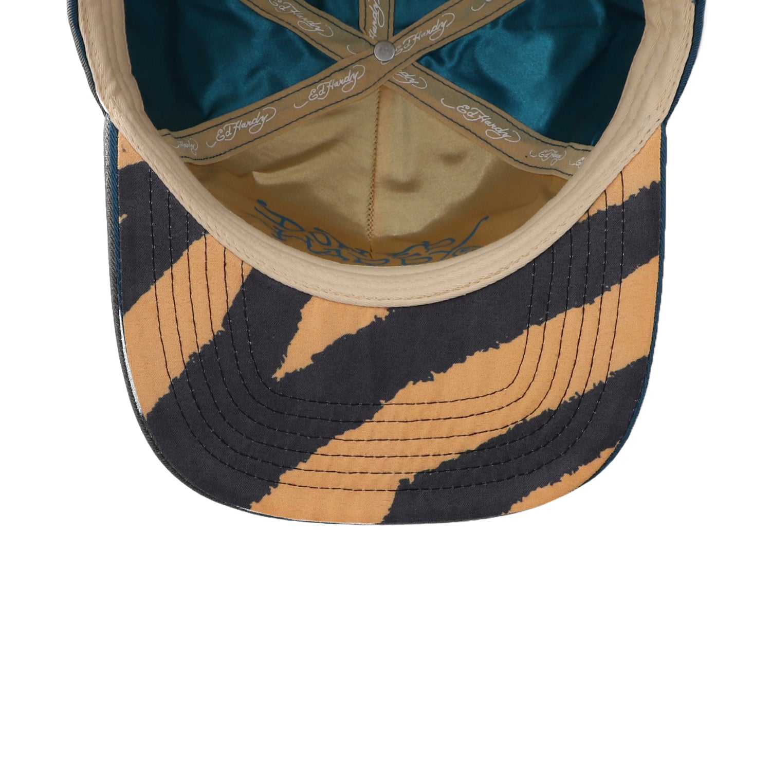 Gorra Ed Hardy Don Tiger And Stars Azul