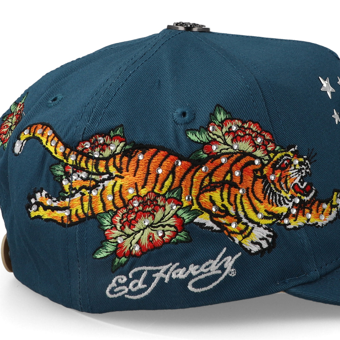 Gorra Ed Hardy Don Tiger And Stars Azul