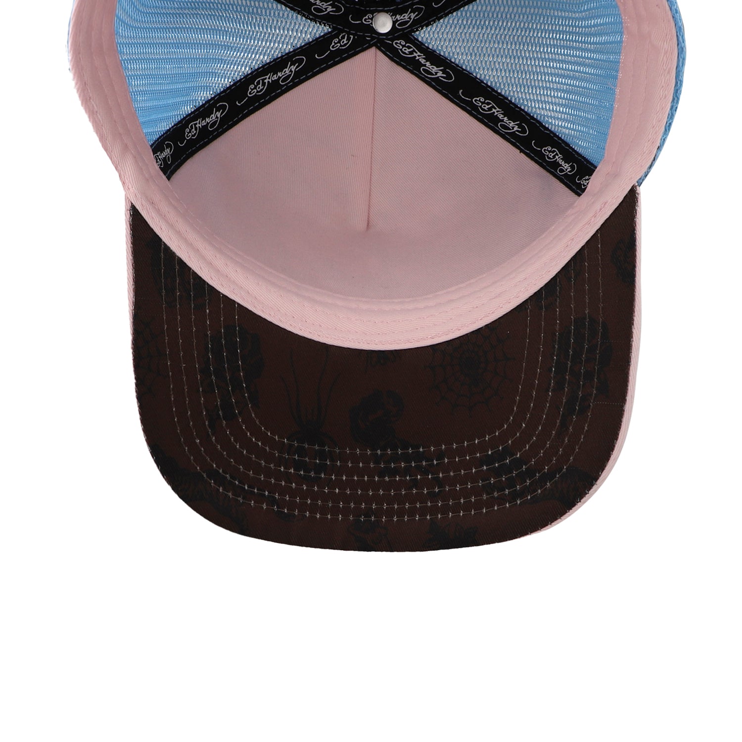 Gorra Ed Hardy Embroider Ed Rhinestone Cobra