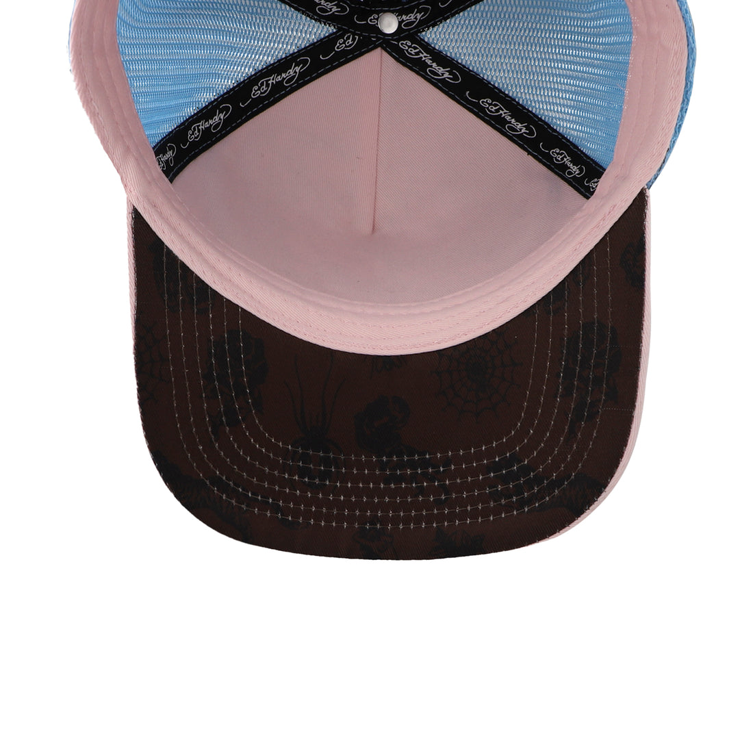 Gorra Ed Hardy Embroider Ed Rhinestone Cobra