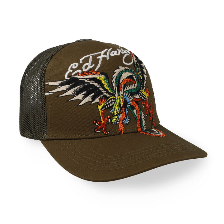 Gorra Ed Hardy Rhinestone Dragon Wings